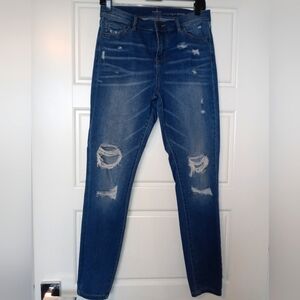 Bundle of 3 pairs of NY&Co High Rise / Waisted Skinny Jeans Size 8